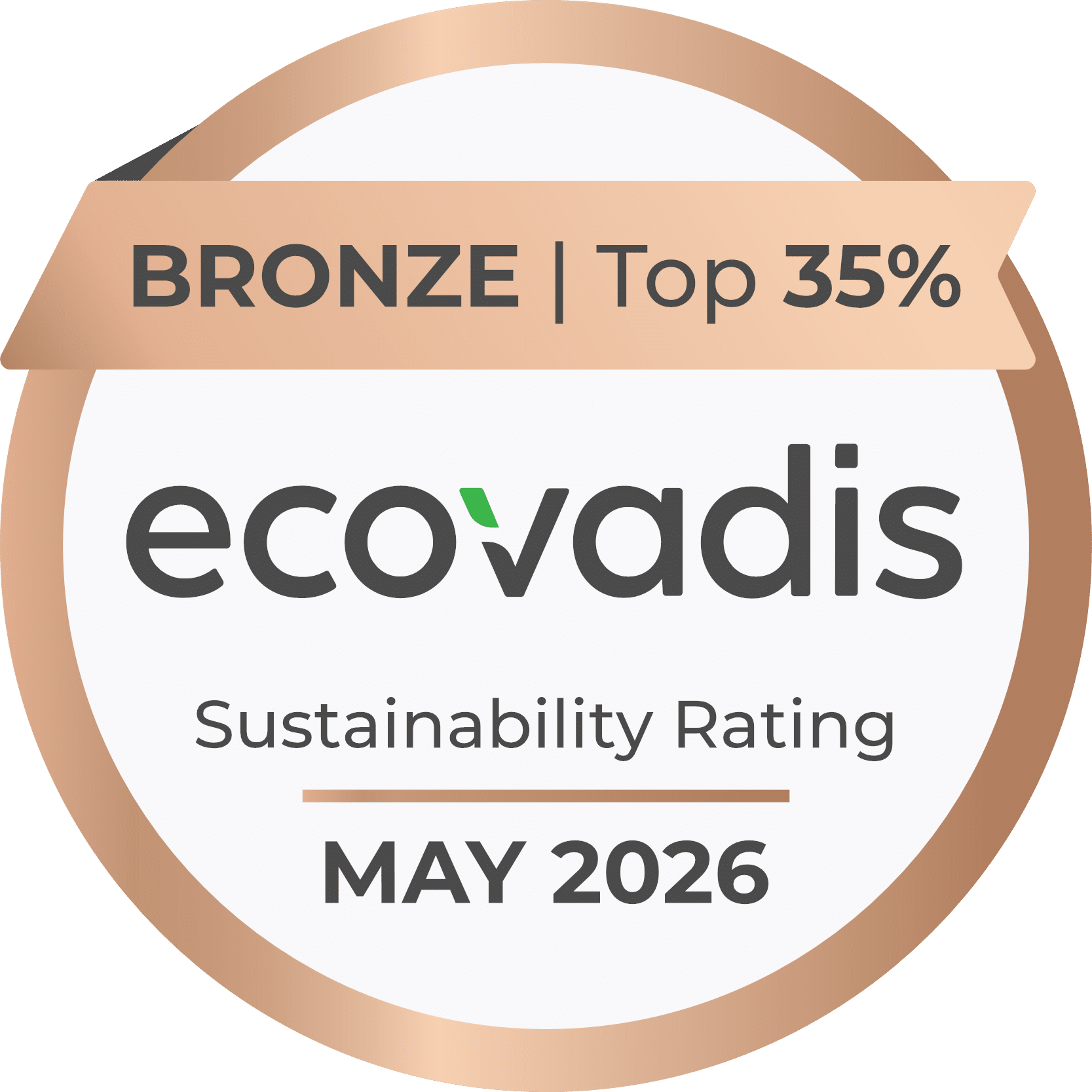 médaille Bronze EcoVadis- WENES Group