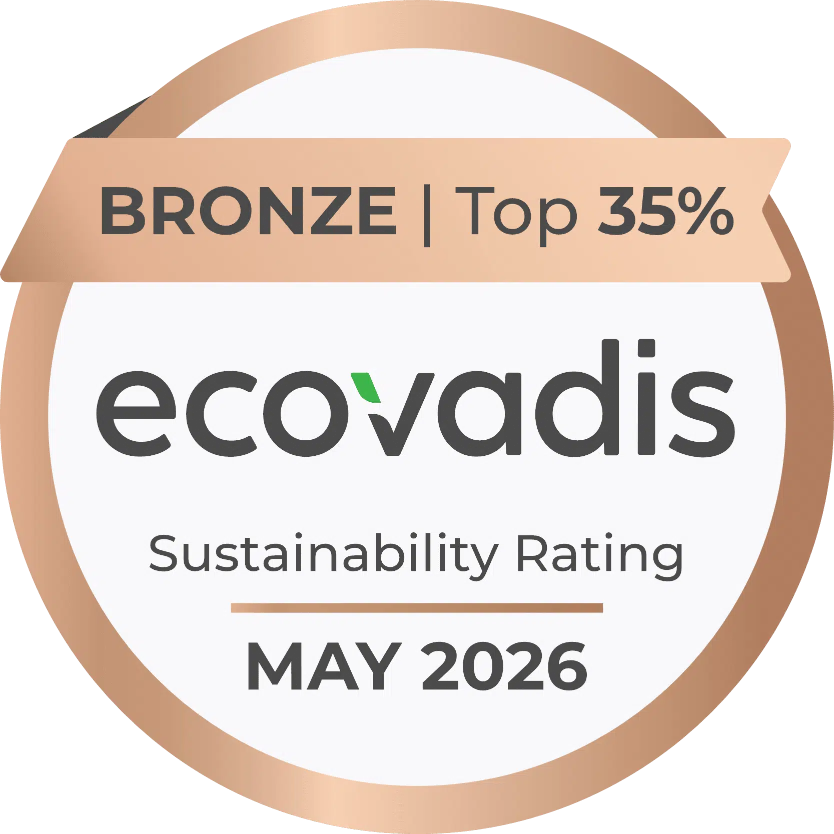 médaille Bronze EcoVadis- WENES Group