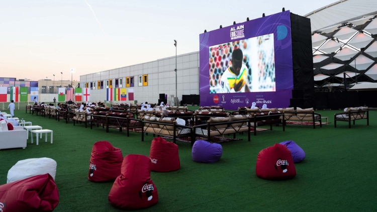 Fan zone Fifa World Cup 2022 à Abu Dhabi